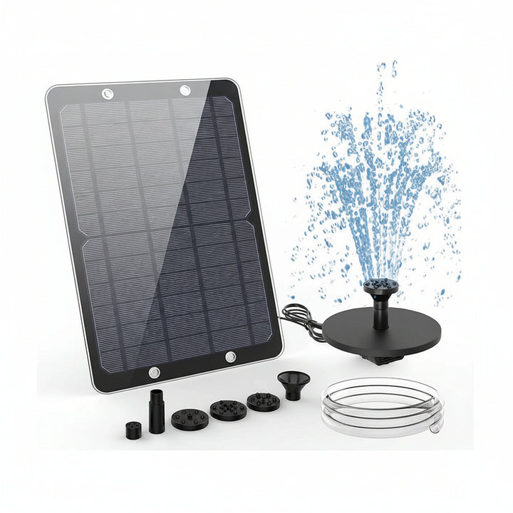 AquaViva_-_9W_Solar_Fountain_Kit_with_Nozzles___Water_Hose_for_Garden_0