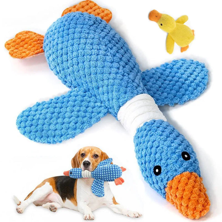 Durable_Plush_Goose_Toy_for_Dogs_and_Cats__Interactive_Chew___Squeak_0