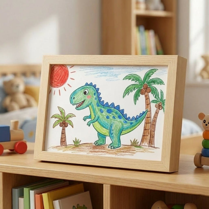 SKETCHBOX__Display_frame_in_wood_look_with_built-in_storage_space_0